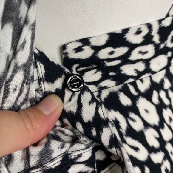 IRO Zanaka Leopard-Print Jersey Maxi Wrap Dress size 36/Small - Picture 10 of 16